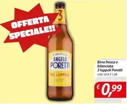 DiMeglio Birra Tre Luppoli Poretti offerta