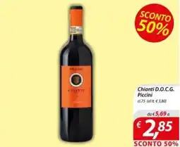 DiMeglio Chianti D.O.C.G. Piccini offerta