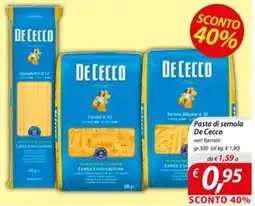 DiMeglio Pasta di semola De Cecco offerta