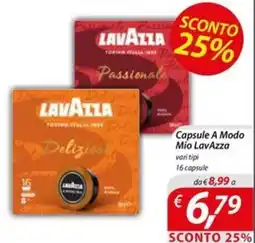 DiMeglio Capsule A Modo Mio Lavazza offerta