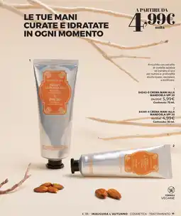 Cristian Lay Cristian Lay Sweet Almond Oil Repairing Hand Cream offerta