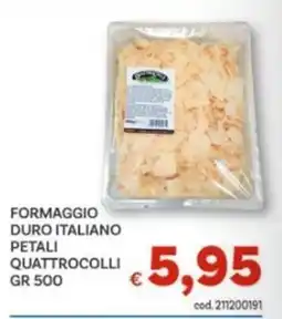 Vivo Supermercati Formaggio duro italiano petali quattrocolli offerta