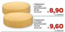 Vivo Supermercati Formaggio Latteria Morteigliano offerta