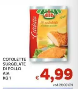 Vivo Supermercati Cotolette di pollo AIA offerta