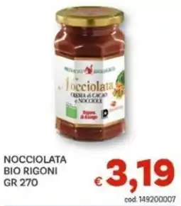 Vivo Supermercati Nocciolata Bio Rigoni offerta