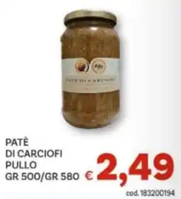 Vivo Supermercati Patè di carciofi pullo offerta