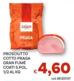 Vivo Supermercati Prosciutto cotto Praga gran fumé Coati offerta