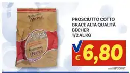 Vivo Supermercati Prosciutto cotto Brace offerta