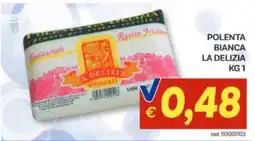 Vivo Supermercati Polenta bianca La Delizia offerta