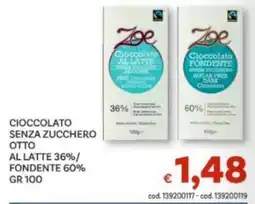 Vivo Supermercati Cioccolato senza zucchero Otto offerta