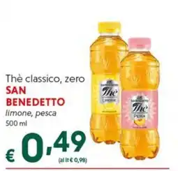 DiMeglio Thè classico, zero San Benedetto offerta