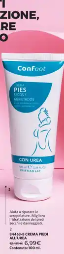 Cristian Lay Crema piedi all'urea offerta