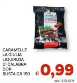 Vivo Supermercati Caramelle la giulia liquirizia di calabria dop offerta