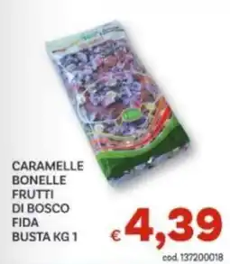 Vivo Supermercati Caramelle Bonelle Frutti di Bosco Fida offerta