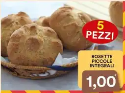 Supermercati Pasquale Prisco Rosette piccole integrali offerta