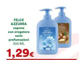 Supermercati Pasquale Prisco Felce Azzurra sapone con erogatore offerta