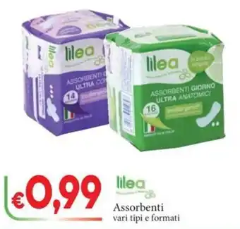 Assorbenti lilea