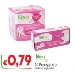 D'Italy lilea Proteggi slip disteso, ripiegati offerta