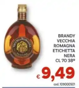 Vivo Supermercati Brandy vecchia romagna etichetta nera offerta