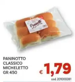Vivo Supermercati Paninotto classico Micheletto offerta
