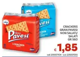 Vivo Supermercati Gran Pavesi I cracker salati offerta
