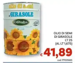 Vivo Supermercati Olio di semi di girasole Olitalia offerta