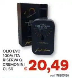 Vivo Supermercati Olio Evo Riserva G. Cremonini offerta