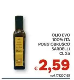 Vivo Supermercati Olio Evo Poggiorusco Sardelli offerta