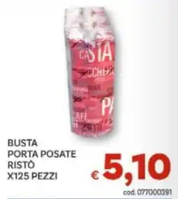 Vivo Supermercati Busta porta posate ristò offerta
