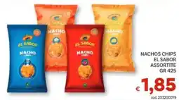 Vivo Supermercati Nachos chips El Sabor assortite offerta