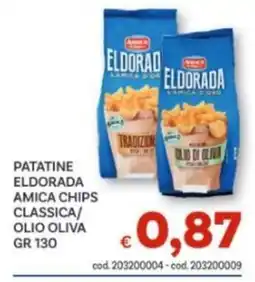 Vivo Supermercati Patatine Eldorada Amica Chips Classica offerta
