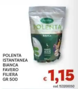 Vivo Supermercati Polenta istantanea bianca Favero offerta