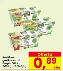 Eurospar Pro Vivus gusti assortiti offerta