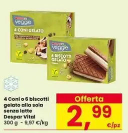 Eurospar gelato alla soia senza latte offerta