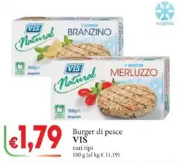 D'Italy Burger di pesce VIS offerta