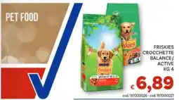 Vivo Supermercati Friskies crocchette balance/active offerta