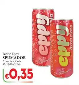 D'Italy Bibite Eppy SPUMADOR Aranciata, Cola offerta