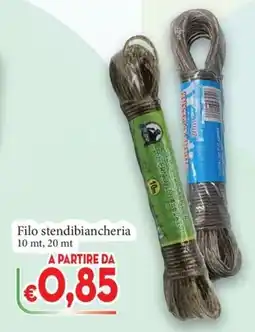 D'Italy Filo stendibiancheria offerta