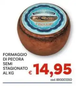 Vivo Supermercati Formaggio di pecora semi stagionato L'Isolano offerta