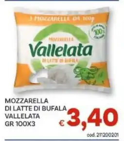 Vivo Supermercati Mozzarella di latte di bufala vallelata offerta