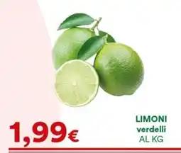 Supermercati Pasquale Prisco Limoni verdi offerta