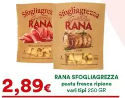 Supermercati Pasquale Prisco Rana sfogliagrezza pasta fresca ripiena offerta