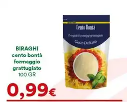 Supermercati Pasquale Prisco Biraghi cento bontà formaggio grattugiato offerta