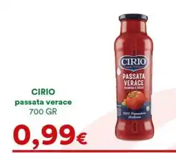 Supermercati Pasquale Prisco Passata verace Cirio offerta