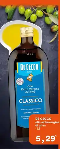 Supermercati Pasquale Prisco De Cecco olio extravergine di oliva classico offerta