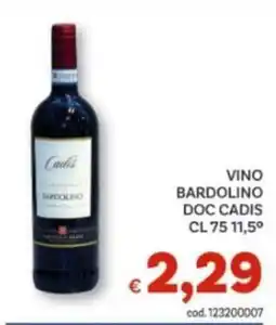 Vivo Supermercati Vino Bardolino Doc Cadis offerta