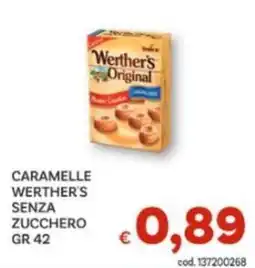 Vivo Supermercati Caramelle Werther's senza zucchero offerta