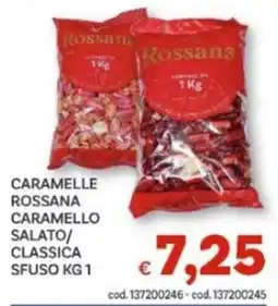 Vivo Supermercati Caramelle Rossana Caramello Salato/Classica offerta