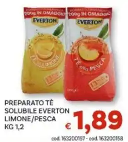 Vivo Supermercati Preparato tè solubile Everton offerta