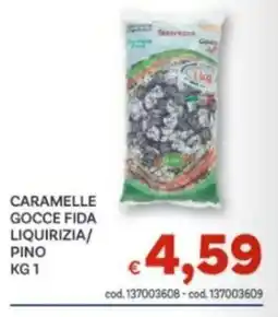 Vivo Supermercati Caramelle Gocce Fida Liquirizia/Pino offerta